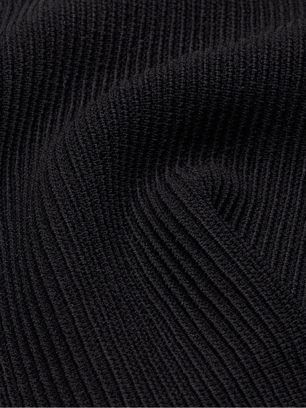 Aritzia Babaton Sculpt Knit Squareneck Cropped Tank in Black - Picture 2 of 5